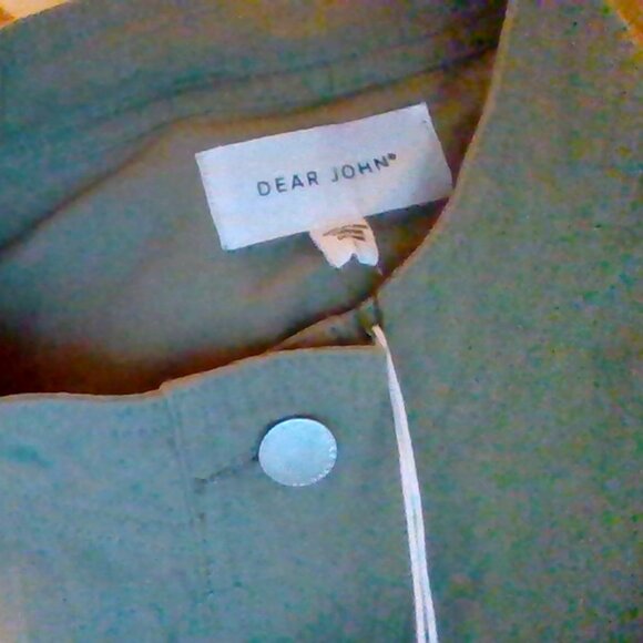 Brand New Dear John Collarless Utility Jacket - Picture 9 of 11